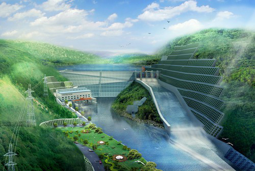 鹿城老挝南塔河1号水电站项目